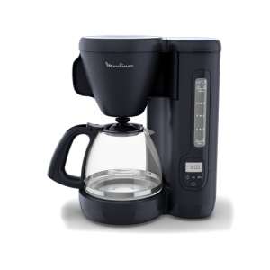 Cafetiere electrique moulinex morning 10-15 tasses filtre programmable 1000w noir