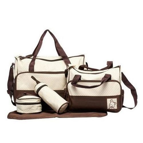 Sac A Langer 5 En 1 Pour Maman Et Bébé - Marron