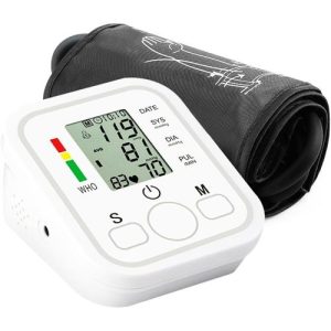 Tensiomètre à Bras avec Ecran LCD Numérique - Rechargeable