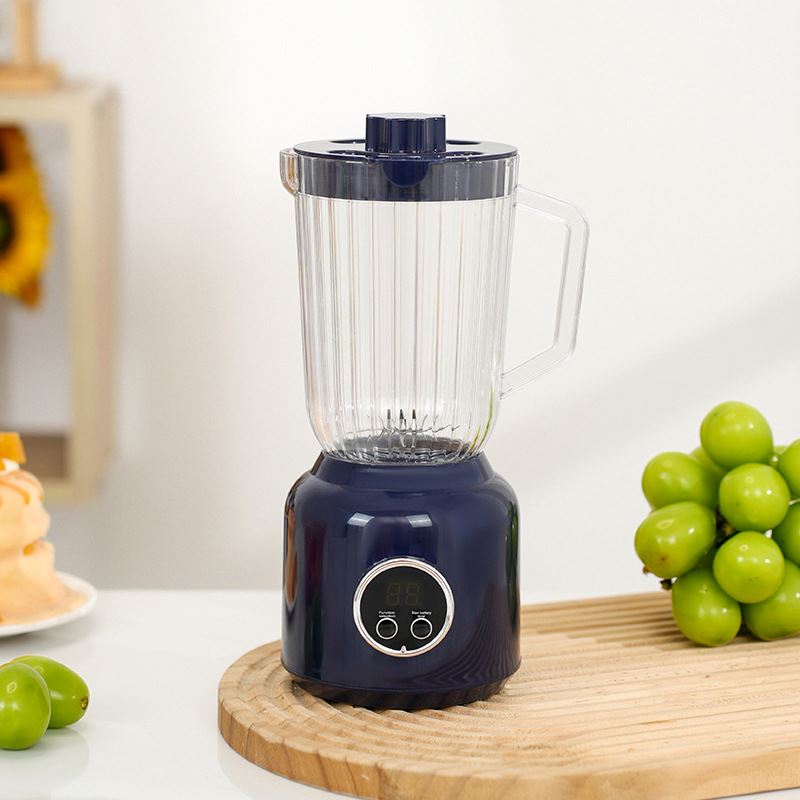 Petit Blender Rechargeable Pour Purée de bébé ou Jus De Fruit Avec Ecran LCD - 750ml - Bleu nuit