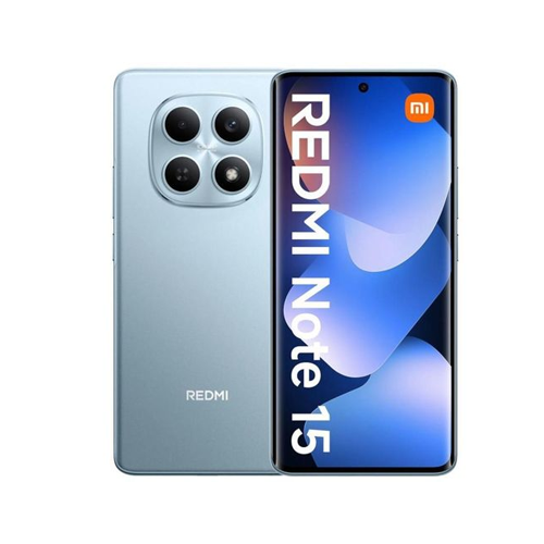 Xiaomi Redmi Note 15 - 6.77" - 4G - 8/256 Go - 108Mpx - 6000mAh - GLACIER BLUE - Garantie 12 Mois