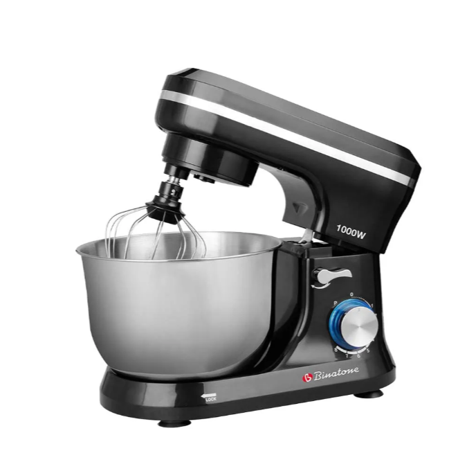 Binatone Robot pâtissier/batteur multifonctions - 4L - 1000W - 1 mois garantie