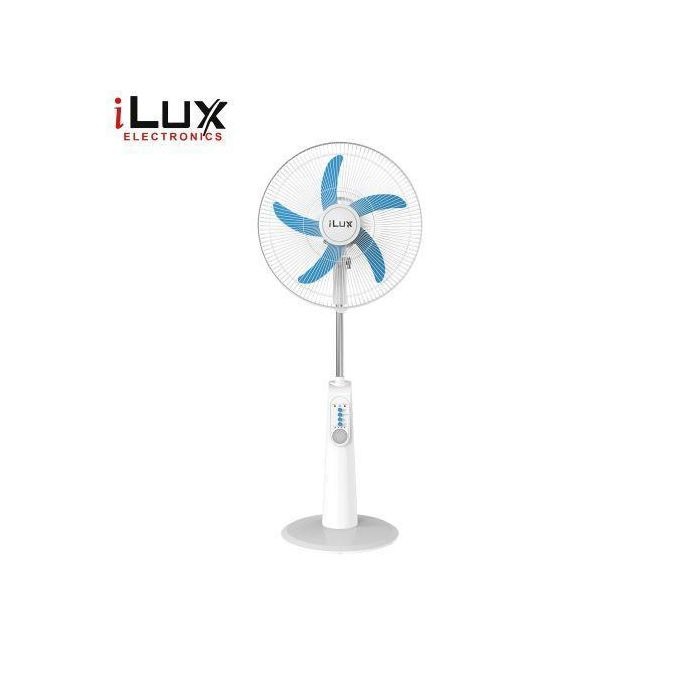 Ilux Ventilateur Rechargeable 18 Pouces - 5 Hélices - LXF-2608