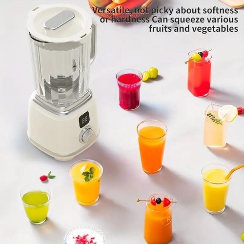 Petit Blender Rechargeable Pour Purée de bébé ou Jus De Fruit Avec Ecran LCD - 750ml - Beige-1