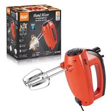 Raf Batteur à main électrique 7 vitesses - 300W - Œufs Fouet pour Gâteaux-1