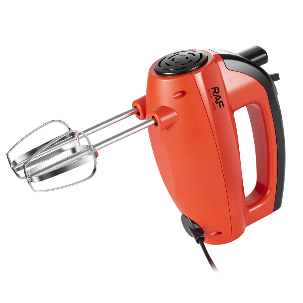 Raf Batteur à main électrique 7 vitesses - 300W - Œufs Fouet pour Gâteaux-2