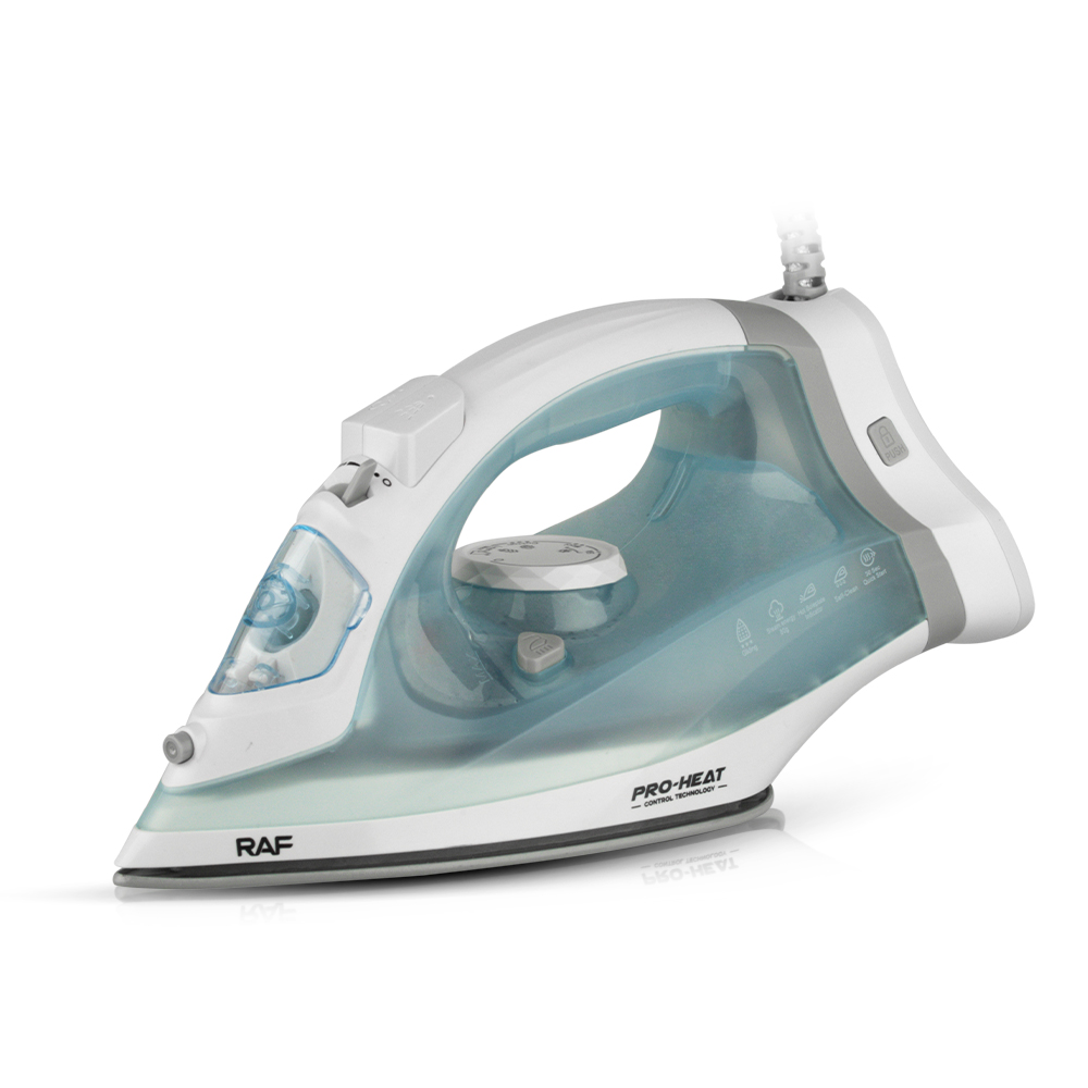 Raf Fer sans fil et filaire à vapeur 2 en 1 - électrique - 2200W - Bleu-2