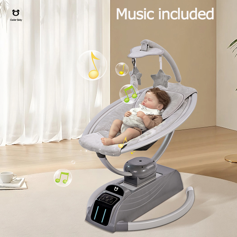 Transat/Couffin Apaisant Mélodieux avec télécommande,  cadeau pour nouveau-né, durable-2