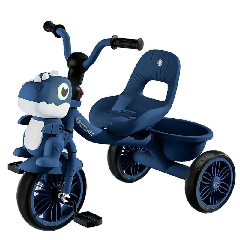 Vélo Tricycle pour enfants 1 à 5 ans Avec musique et lumière – Bleu