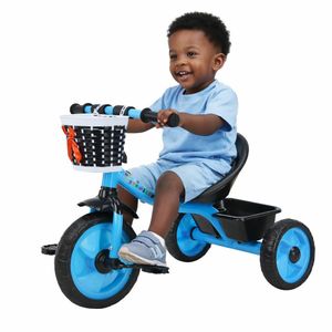 Vélo Tricycle pour bébé à 3 roues/vélo pour enfants – Bleu