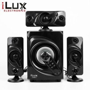 Ilux Mini Chaîne 3 Baffes 1 Woofer 3.1 - ILHT-316 - USB - Bluetooth