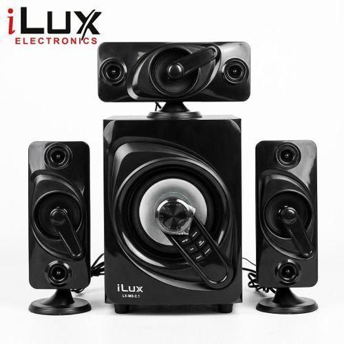 Ilux Mini Chaîne 3 Baffes 1 Woofer 3.1 - ILHT-316 - USB - Bluetooth