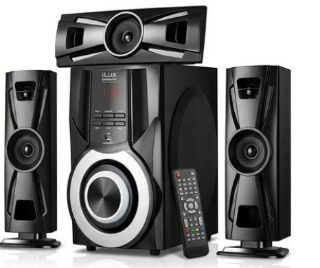lux Mini Chaine 3 Baffes 1 Woofer 3.1 - HTIL-1003- USB - Bluetooth - FM-1