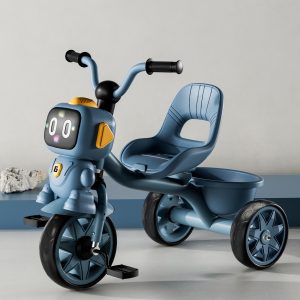 Vélo Tricycle pour bébé à 3 roues/vélo pour enfants – Musique et son - Bleu
