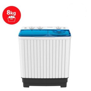 Nasco Machine A Laver semi-automatique 10Kg - Nastt-Js100 - Essorage 6Kg -Blanc - Garantie 6 Mois