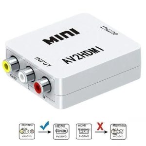 Adaptateur Av Rca Vers Hdmi