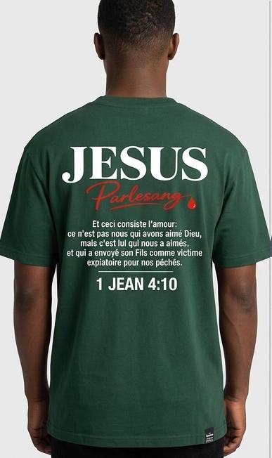 T-shirt Oversize « Jésus » – 100% Coton Premium (Copie) (Copie) (Copie) (Copie) (Copie) (Copie) (Copie)