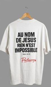 T-shirt Oversize « Jean 14:13 » – 100% Coton Premium (Copie) (Copie) (Copie) (Copie) (Copie) (Copie) (Copie) (Copie)