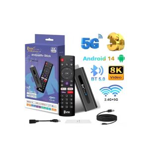 Boîtier transformant TV en Android - noir