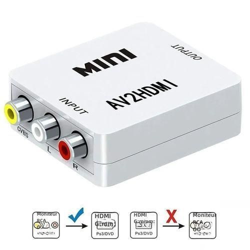 Adaptateur Av Rca Vers Hdmi