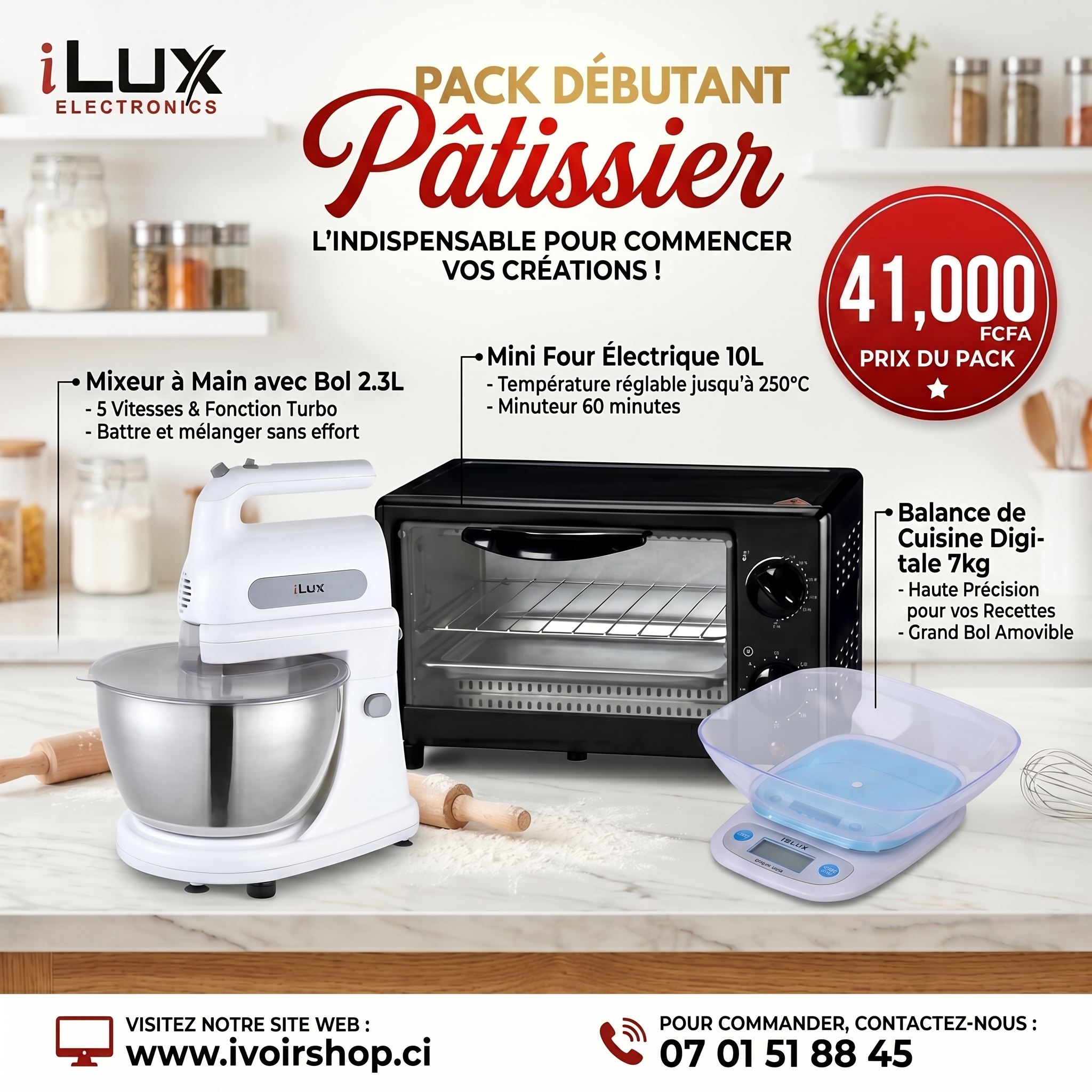 Pack débutant pâtissier