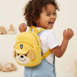 Sac à dos en peluche chase pour enfant maternelle- Jaune