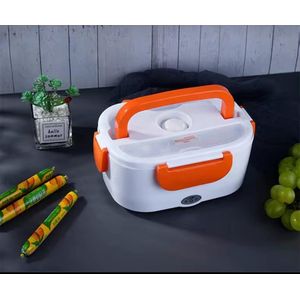 Lunch Box Chauffante avec Poignée - Orange