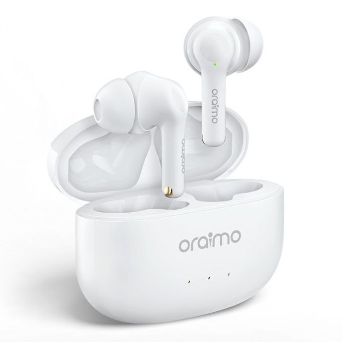 FreePods 3 Oraimo OEB-E104DC - écouteurs Haute Qualité - Câble USB-C - Blanc