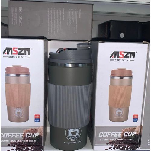 Gobelet Thermos - Tasse à Café - Mug Isotherme - 500ml - Vert