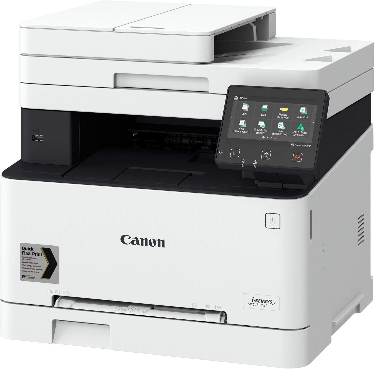 Imprimante laser monochrome sans fil tout-en-un - MF453dw - Imprimer, copier et numériser | | Écran LCD tactile couleur 5" | Numérisation recto verso en un seul passage