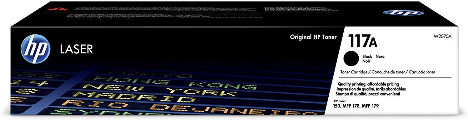 HP 117A W2070A Toner Noir Authentique