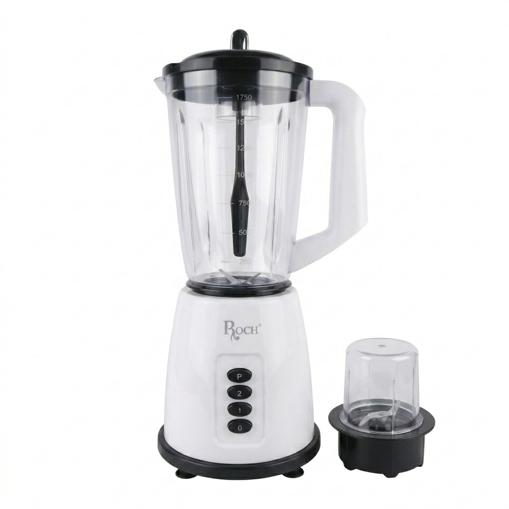 Roch Mixeur - 300W - 1.5 Litres - RBL-202-D - Vert - 1 mois de garantie