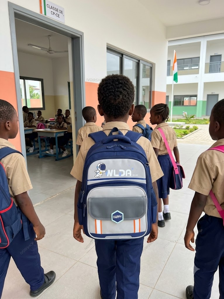 Sac à dos pour enfant CP1 au CE2- P - Bleu