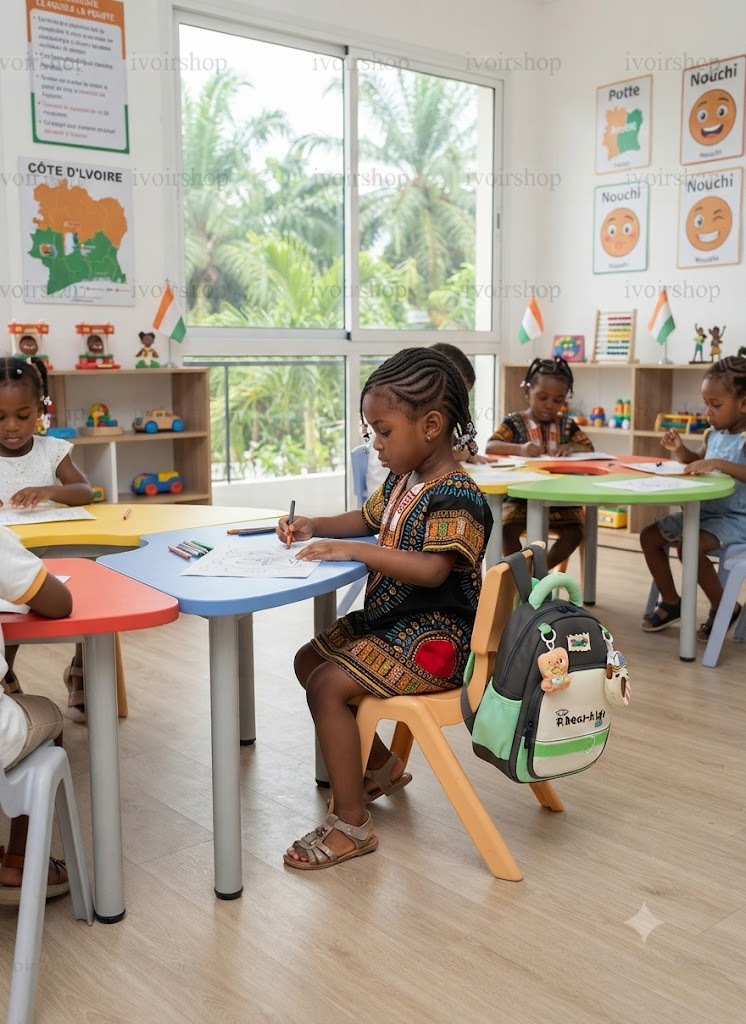 Sac à dos pour enfant de la maternelle au CP1-CP2 - Pbear Vert