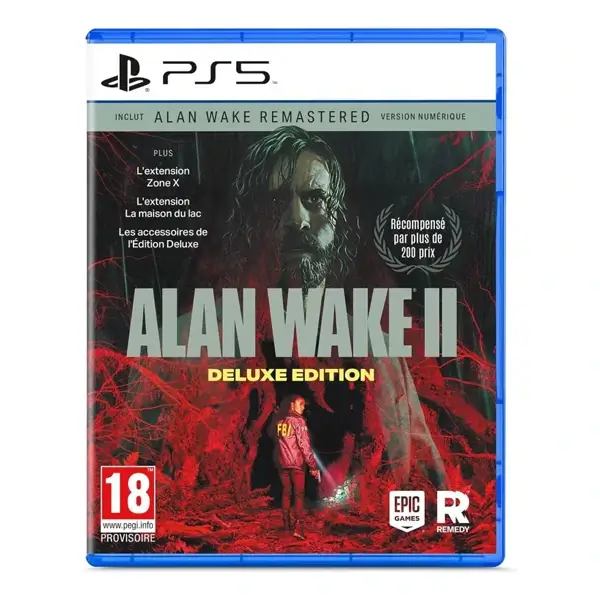 CD – Alan Wake 2 Deluxe Edition – Jeu PS5