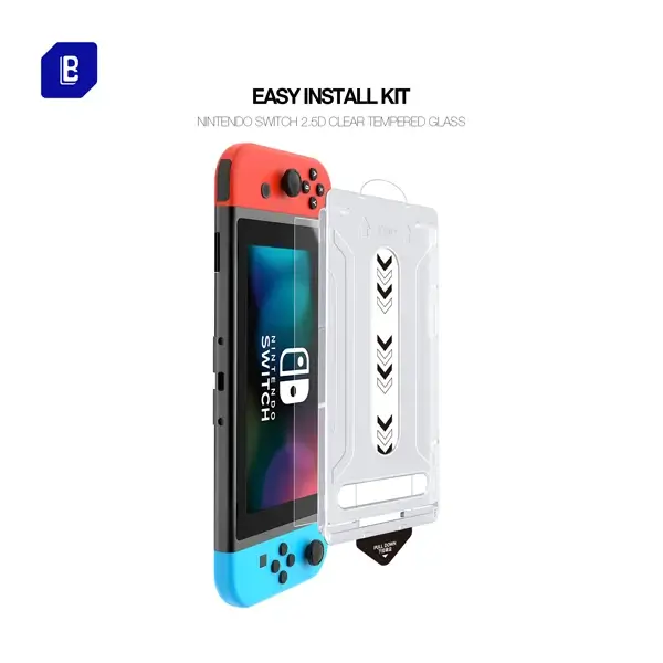 Antichoc pour NINTENDO SWITCH 2 – 2.5D – Transparent – Très Résistant aux rayures