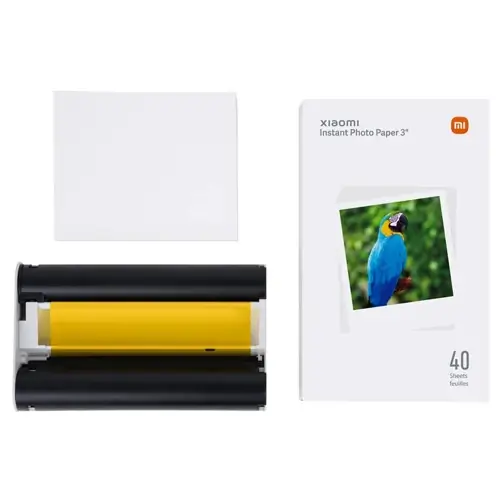 Xiaomi Papier photo 3” – 40 Feuilles – BHR6756GL