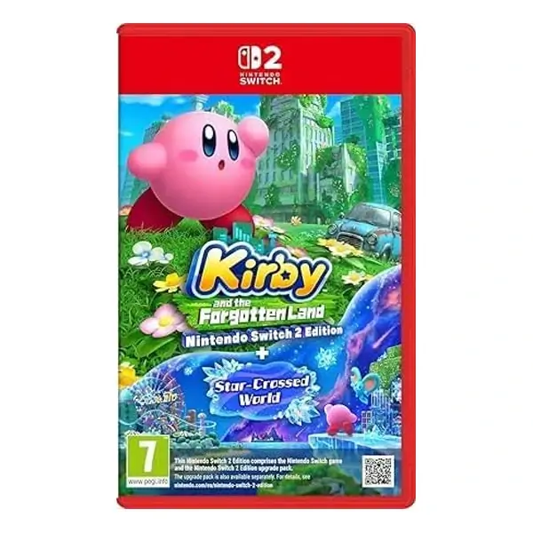 CD – Kirby forgotten land + star crossed world – Jeu Nintendo Switch 2