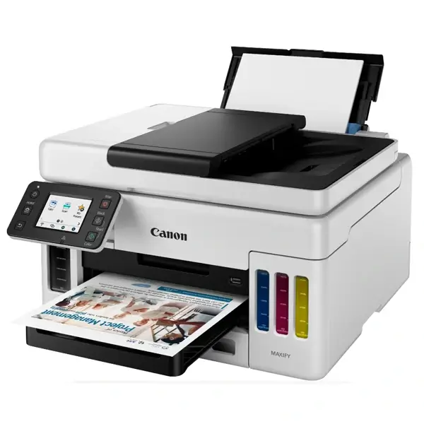 Canon MAXIFY GX6040 – Imprimante multifonction à réservoirs rechargeables – Wi-Fi, Ethernet, impression, copie, scan et Cloud