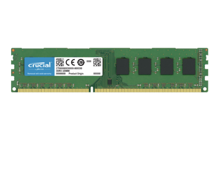 Barrette Memoire Ram DDR3L – 8GB 1600 MHz- Noir