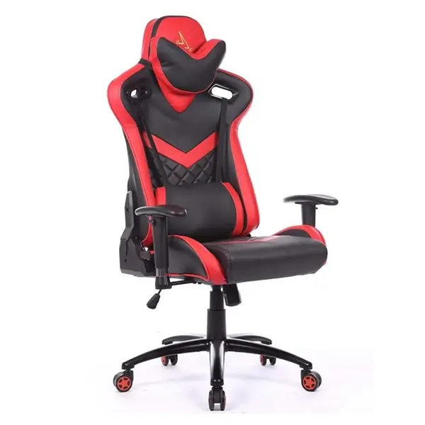Chaise Gaming – Urban Wave –  Infinity One avec accoudoirs 2D réglables – Mozafar Lisbon – Rouge