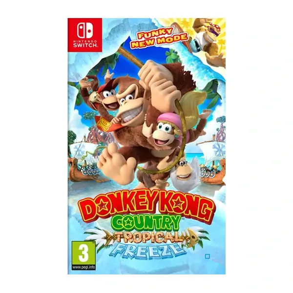 CD – Donkey Kong Country Tropical Freeze – Jeu Nintendo Switch