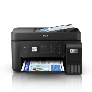 Imprimante sans fil Jet d’encre Epson EcoTank L5290 – Réservoir d’encre Wifi et Fax MFP – Port USB Wifi Ethernet/LAN – Apple AirPrint, Epson Connect