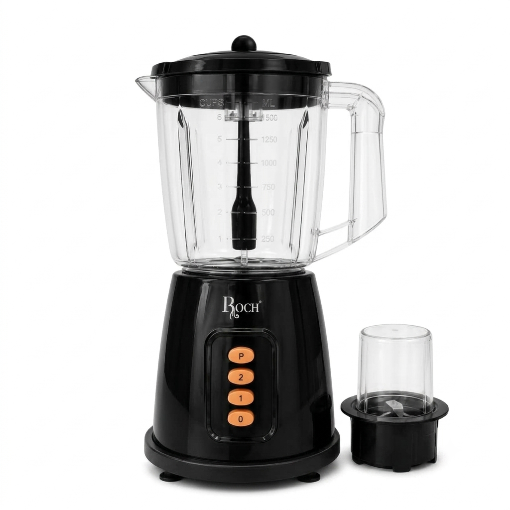 Roch Mixeur - 300W - 1.5 Litres - RBL-209-D - Vert - 1 mois de garantie