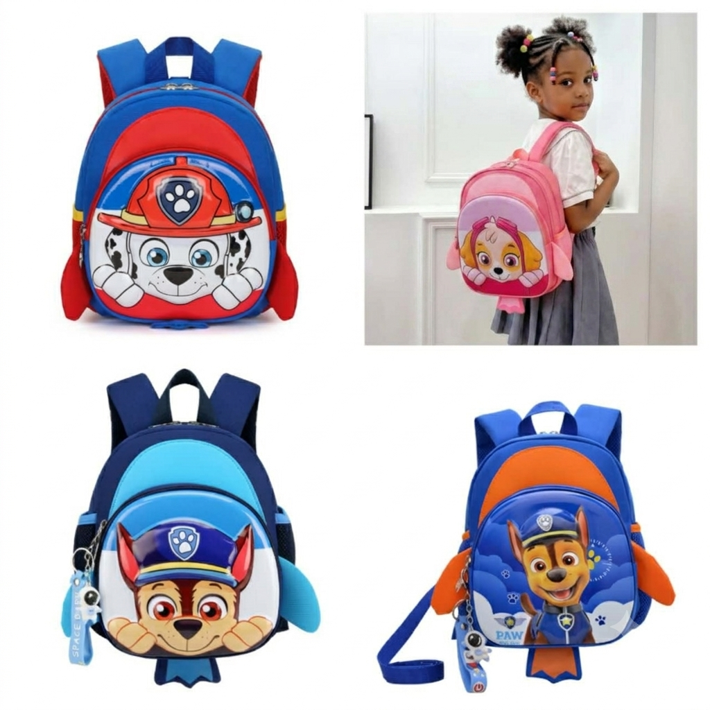 Sac à dos pour enfant de la maternelle au CP1 - paw patrol Bleu
