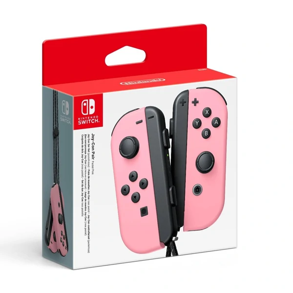 Manette Joy-Con Droit/Gauche pour Nintendo Switch – Rose