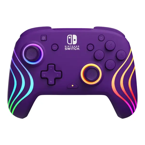 Manette sans fil Afterglow Wave officielle pour Nintendo Switch – Violet