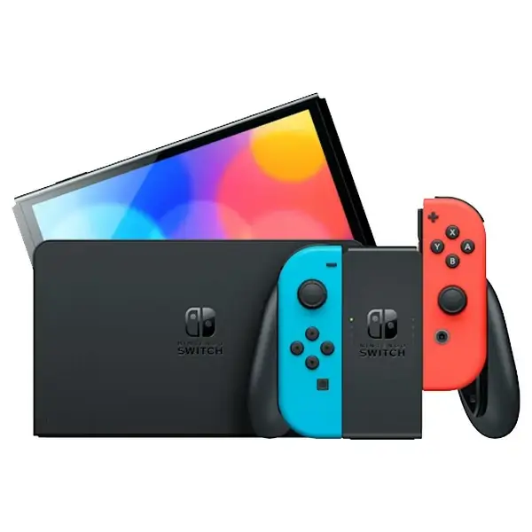 Console Nintendo Switch OLED – Avec station d’accueil et manettes Joy-Con – Noir