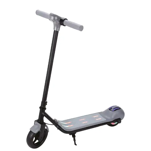 Trotinette Électrique Ola Trotigo pour enfants – 14 km/h – jusqu’à 8 km d’autonomie – Musique par Bluetooth – Ultra-Légère, Rapide & Recharge Rapide – Gris