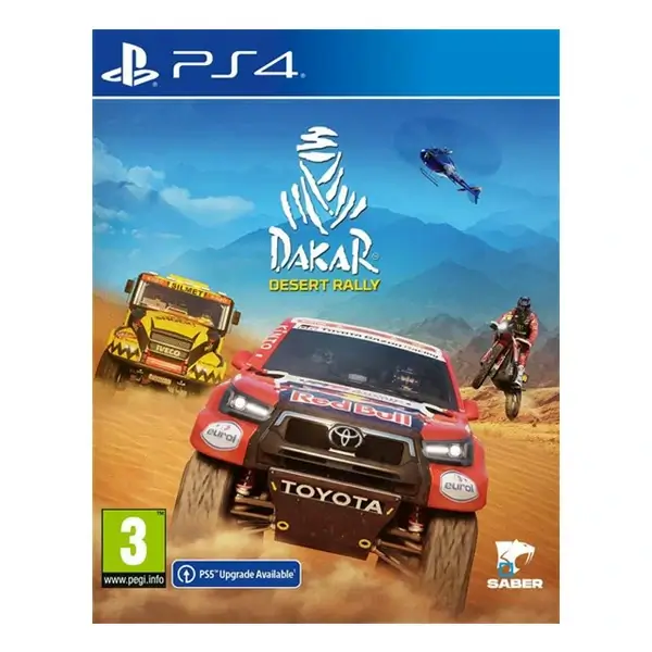 CD – Dakar Desert Rally – Jeu PS4